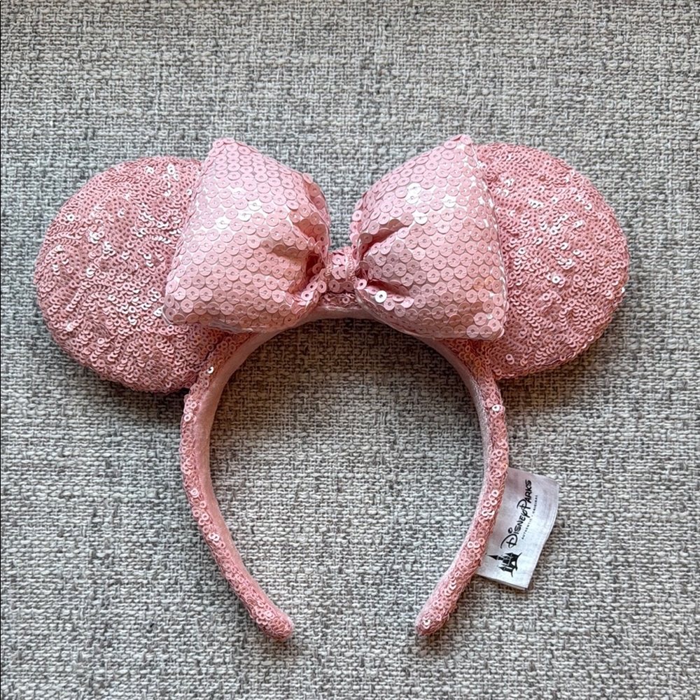 Disney Blush Sequin Minnie Mouse Headband
